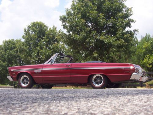 Rare frame off restored 1965 plymouth fury iii convertible match # 426/365hp v8