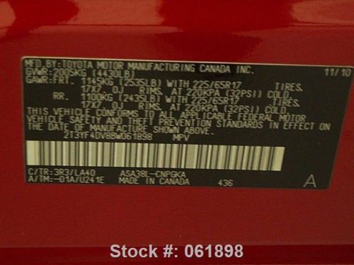 2011 TOYOTA RAV4 LIMITED SUNROOF NAV REAR CAM 70K MILES TEXAS DIRECT AUTO, US $18,980.00, image 22