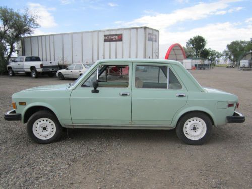 Rare vintage 1975 fiat 128 model 1300 1297cc 68,000 original miles original