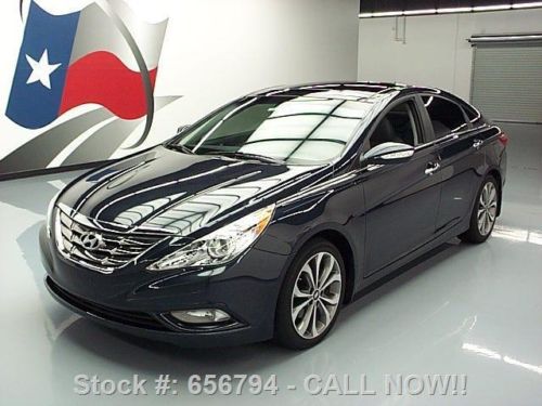 2013 hyundai sonata ltd dual sunroof nav rear cam 19k texas direct auto