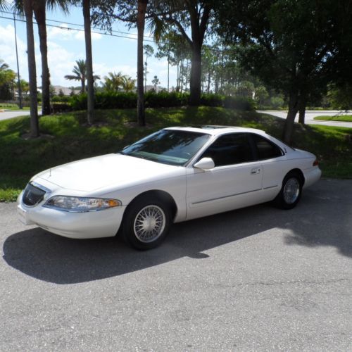 Wow!!! only 16,000 miles, feels like new 1998 lincoln mark viii - pearl white!