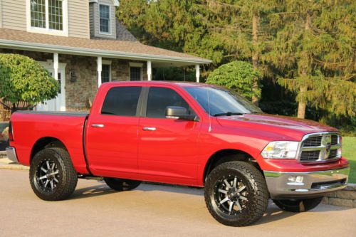 2009 dodge ram 1500 lifted 5.7l hemi 34k original miles 1-owner 4x4 no reserve !