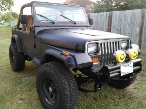 1987 jeep wrangler sahara sport utility 2-door 4.2l