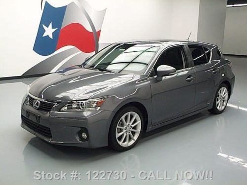 2012 lexus ct200h premium hybrid sunroof rear cam 28k texas direct auto