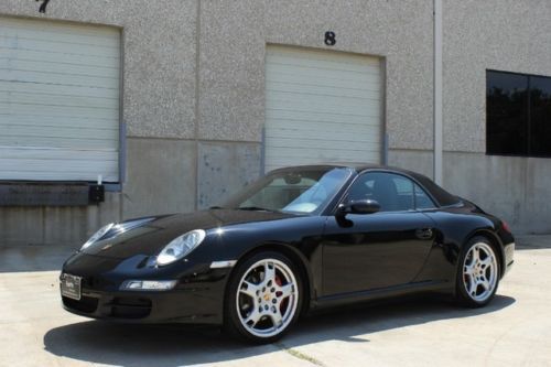 2006 porsche 911 c4s cabriolet, tip, carfax cert! dealer serviced