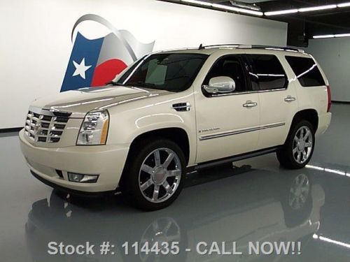 2009 cadillac escalade ultra sunroof nav dvd 22&#039;s 67k texas direct auto