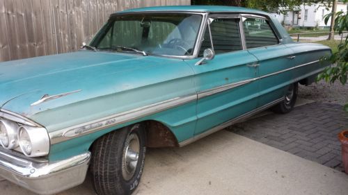 1964 ford galaxie 500 4 door all original condition even have window sticker