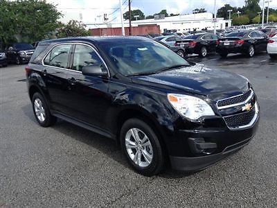 Chevrolet equinox fwd 4dr ls new suv automatic 2.4l 4 cyl  black