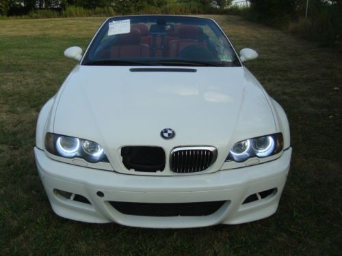 Bmw m3 smg convertible salvage rebuildable repairable project damaged easy fixer