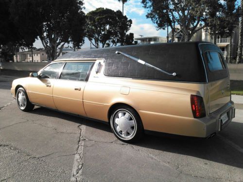 2000 cadillac deville  eureka hearse 5-door 4.6l