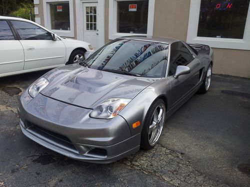 2005 acura nsx-t exotic rare car 6 speed manual targa top nsx new tires must see