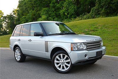 2008 land rover range rover hse in zermatt silver