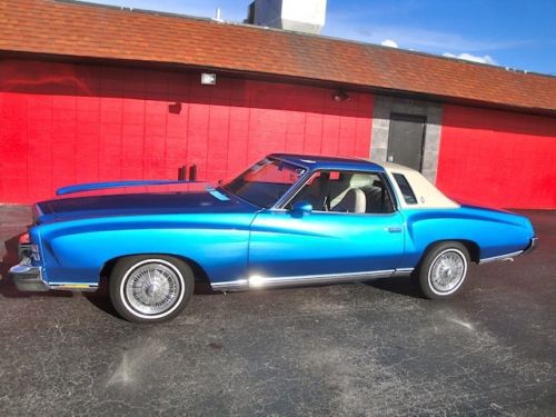 73 chevy monte carlo*perfect for a collector*ready for restore*runs great*nice