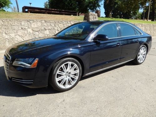 2013 audi a8 quattro awd premium 6,000 miles 1 calif. owner loaded