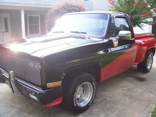 AWESOME 1982 CHEVROLET C-10 SHORT BED HOT ROD STREET ROD GREAT DEAL NICE TRUCK, image 9