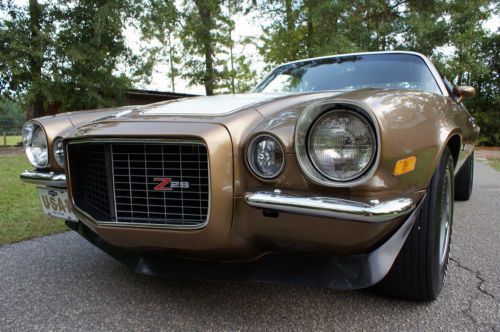 1970 chevrolet camaro z28 rally sport * factory lt1 360hp * 4-speed muncie docs