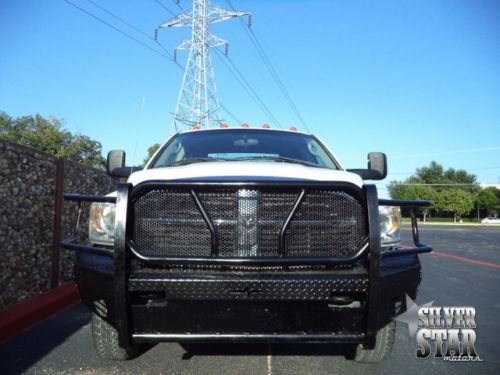 07 ram 3500 slt cabin chassis 4wd cummins cm-flatbed 6speedmt nice 1txowner!