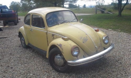 1972 volkswagen beetle standard bug solid  good running daily driver