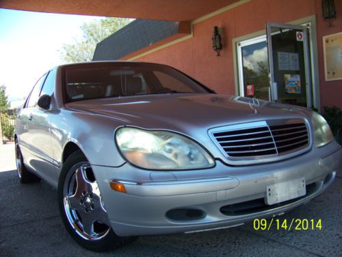 2001 mercedes-benz s500 base sedan 4-door 5.0l