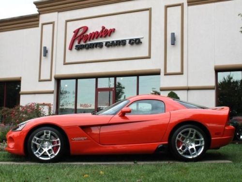 Only 1700 miles! 1 of only 9 coupes produced viper very orange w/silver stripes