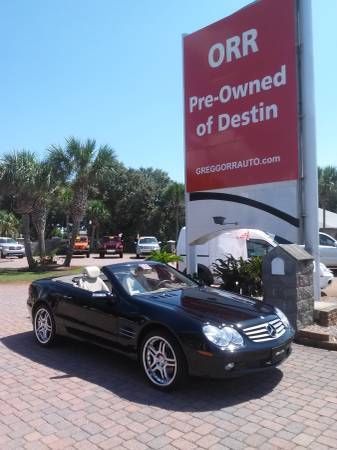 Low miles~~~2004 mercedes-benz sl500 base convertible 2-door 5.0l