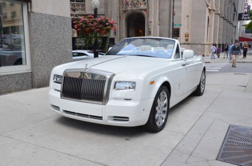 2014 rolls royce phantom drophead coupe.  english white with seashell.