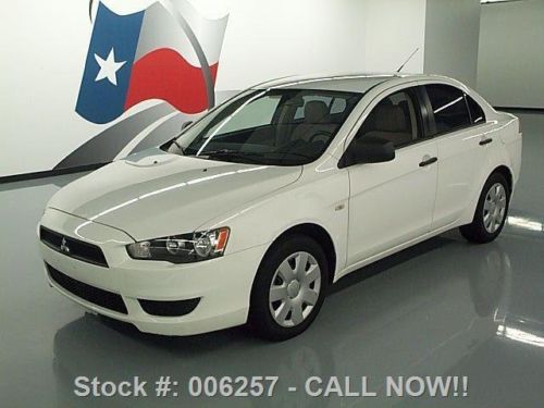 2009 mitsubishi lancer de automatic cd audio  only 46k texas direct auto