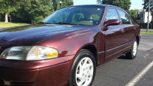 2000 mazda 626 lx sedan 4-door 2.5l, manual transmission