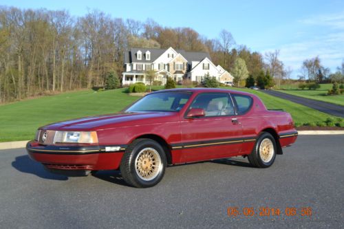 1987 mercury cougar - 20th anniversary edition