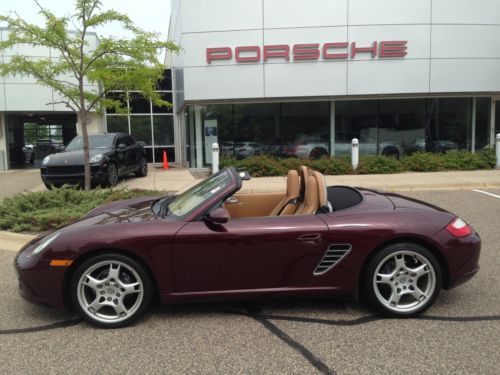 2005 porsche boxster low miles