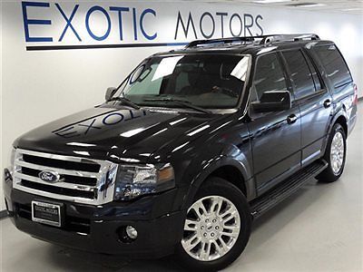 2011 ford expedition ltd 4wd backup-camera a/c&amp;heated-sts 3rd-row r-pdc 20&#034;whls