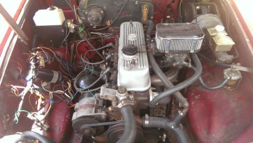 1979 MG MGB MK IV Convertible 2-Door 1.8L, image 8