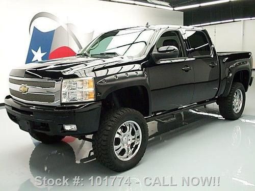 2008 chevy silverado ltz crew cab no fear lift 20's 38k texas direct auto