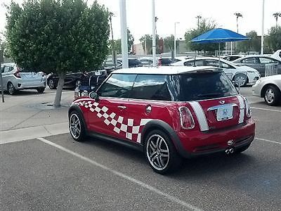 Mini cooper hardtop 2dr coupe s manual gasoline 1.6l 4 cyl  red