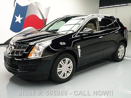 2010 cadillac srx lux heated leather pano sunroof 50k! texas direct auto