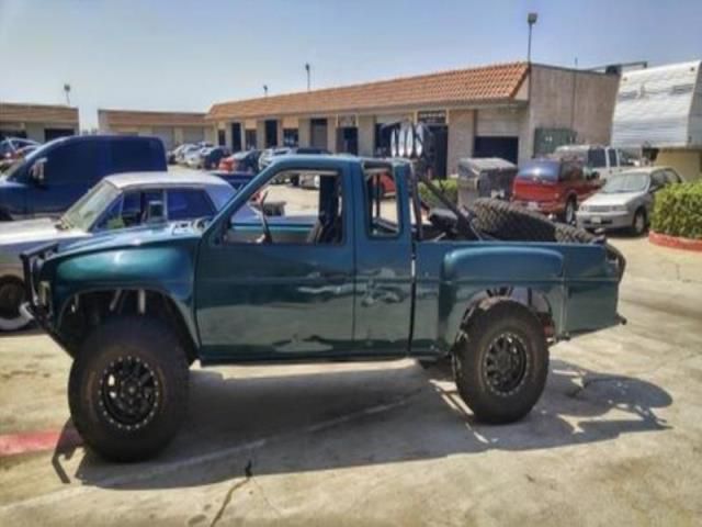 1997 nissan pickup green