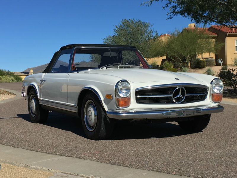 1969 mercedes-benz sl-class 280sl pagoda roadster