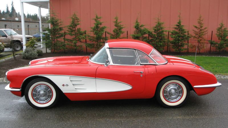 1958 chevrolet corvette roadster