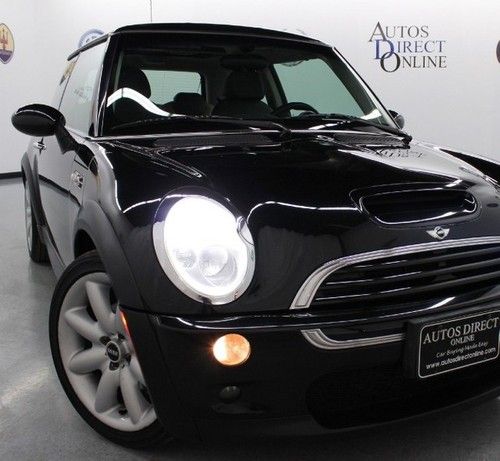 We finance 2004 mini cooper hardtop s 6-spd harkar pano hids lthrhtdsts kylssent