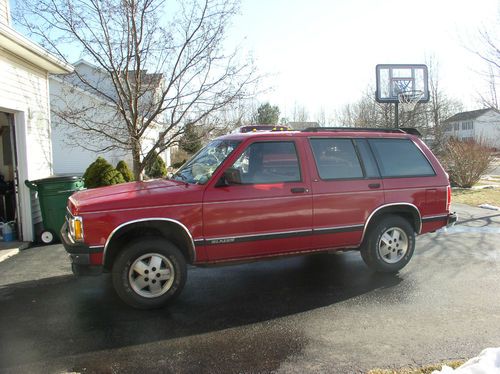 1991 chevy s10 blazer 4x4, very nice, no rust!!   s-10, t-10