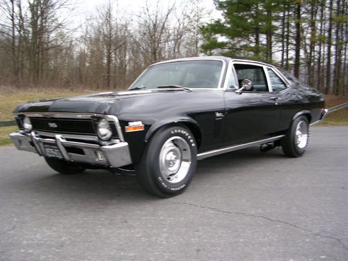 1970 ss black on black 427 aluminum head 4 speed beast