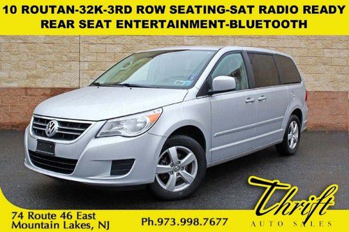 10 routan-32k-3rd row seating-rear seat entertainment-sat radio ready-bluetooth