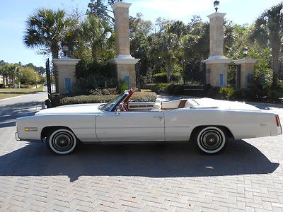 1976 cadillac eldorado convertible pristine!! we export!