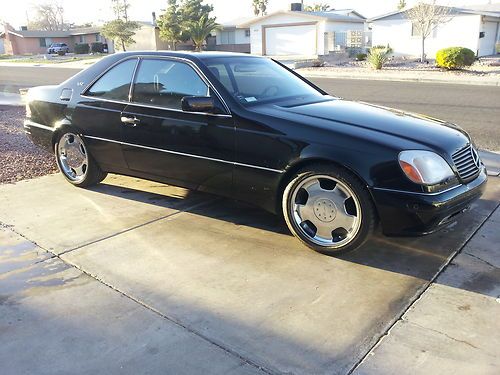 1999 mercedes-benz cl600 low reserve!!!