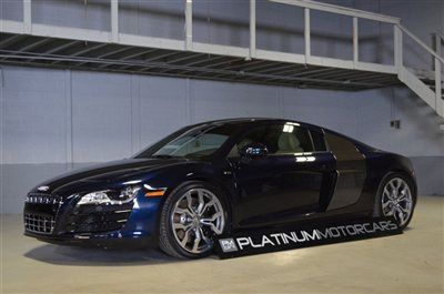 2010 audi r8 5.2l v10 12k miles, carbon fiber side blades, excellent condition