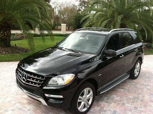 2012 mercedes-benz ml350 bluetec 4matic sport utility 4-door 3.0l