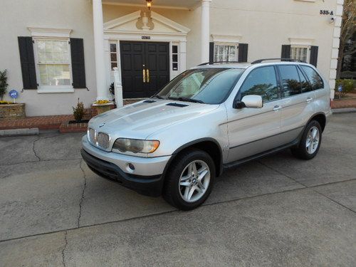 2003 bmw x5 4.4, silver, leather, 113k, clean truck-priced to sell quick
