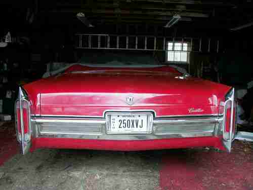 1966 Cadillac DeVille Converible, image 2