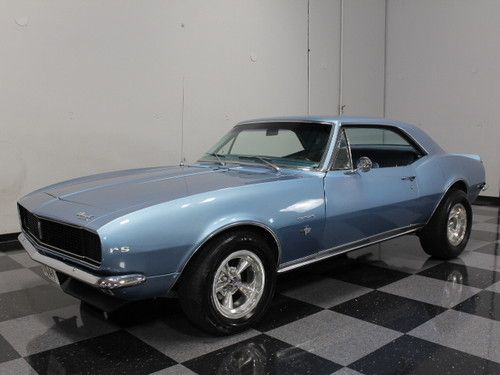 350 cid, 4-speed manual, rs setup, power steering &amp; brakes, tilt, console, posi!