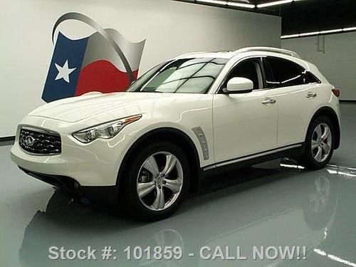 2009 infiniti fx35 deluxe touring sunroof rear cam 30k texas direct auto